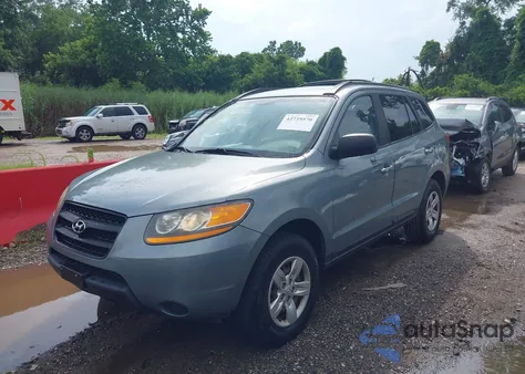 2009 Hyundai Santa Fe Gls из США, поврежденный, VIN 5NMSG13D59H302812